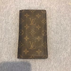 Louis Vuitton checkbook